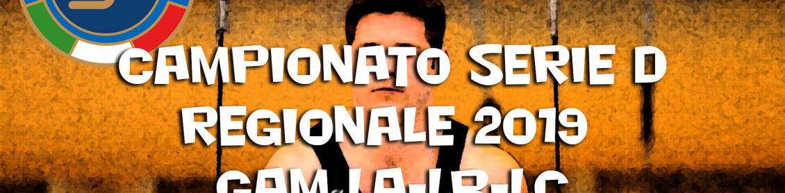 Campionato Serie D Regionale 2019 GAM e PT YOUNG GAM Campionato Serie D Regionale 2019 GAM e PT YOUNG GAM