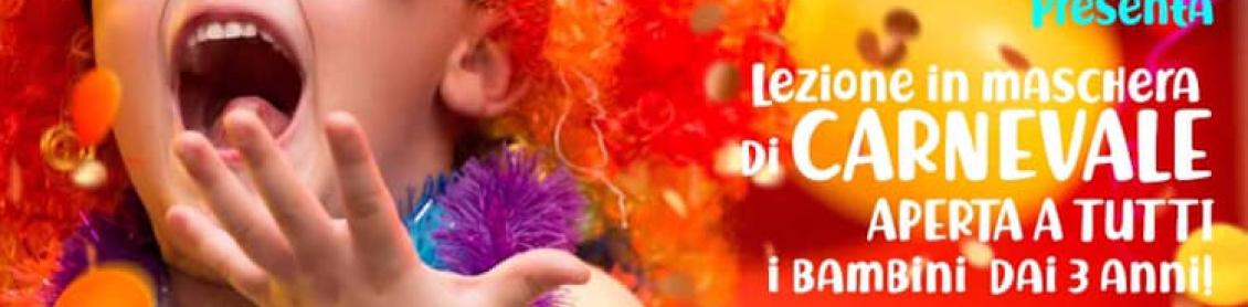 Lezione in maschera di Carnevale