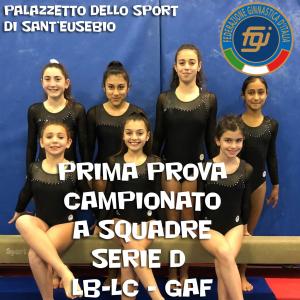 Prima Prova Campionato SERIE D GAF 2021 LB-LC Prima Prova Campionato SERIE D GAF 2021 LB-LC