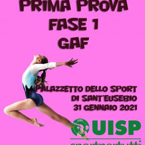 Prima Prova FASE 1 GAF UISP 2021 Prima Prova FASE 1 GAF UISP 2021